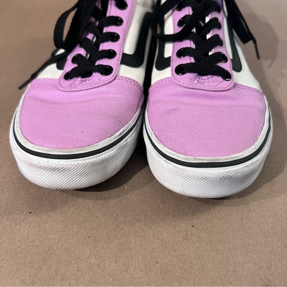 Vans Old Skool Womens Low Top Lace up Skate Sneaker Shoes Multi-Color Sz US 8.5 - Picture 3 of 10